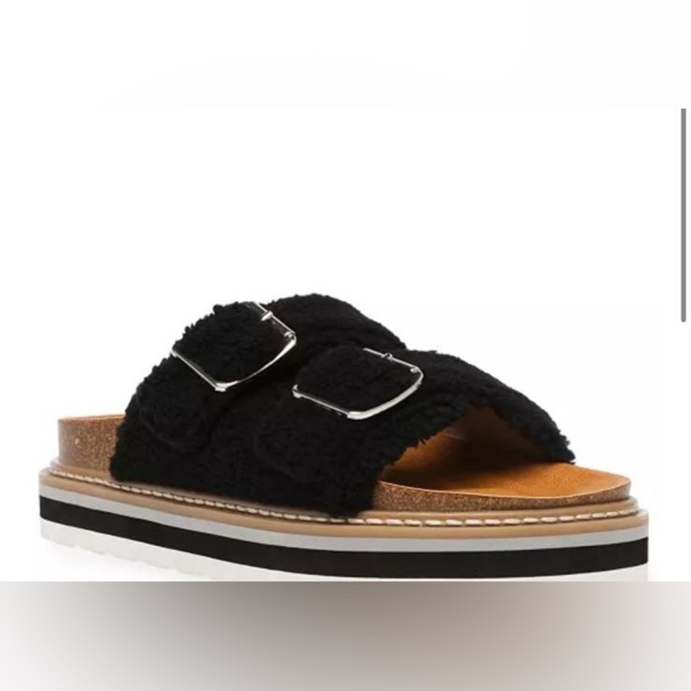 Dolce Vita Women's Laica Sandal Black Size 10